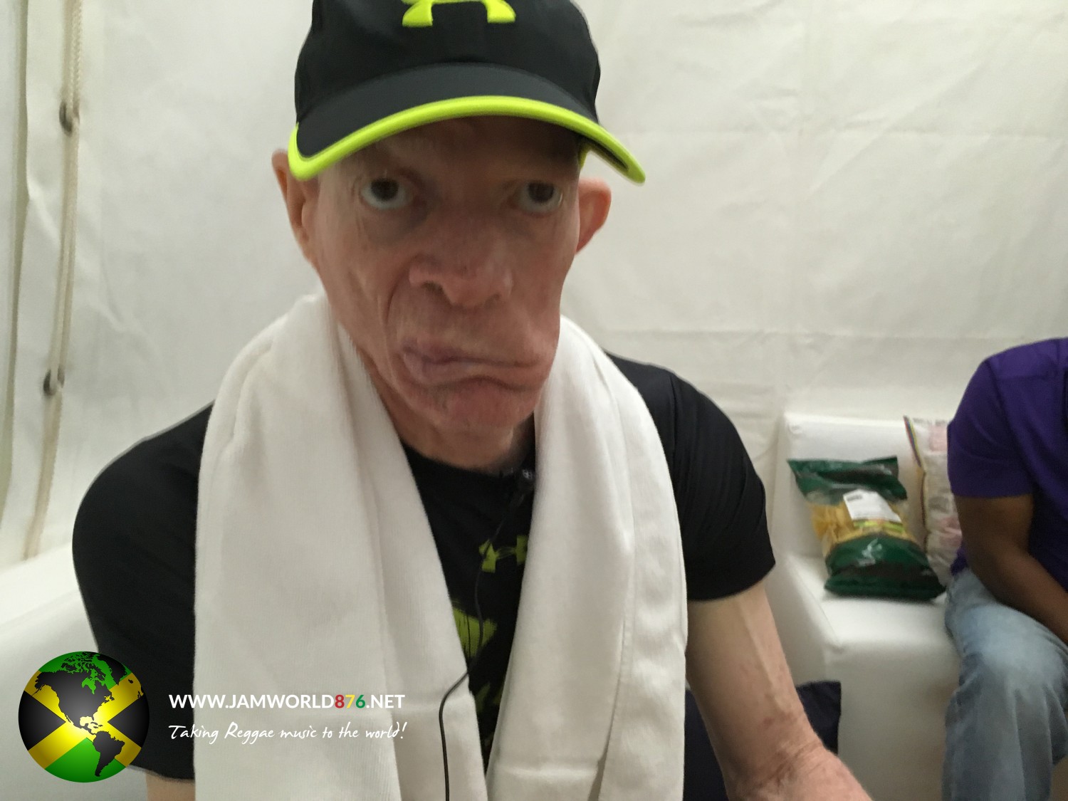 Interview with Yellowman [08/17/2018] Rototom Jamworld876